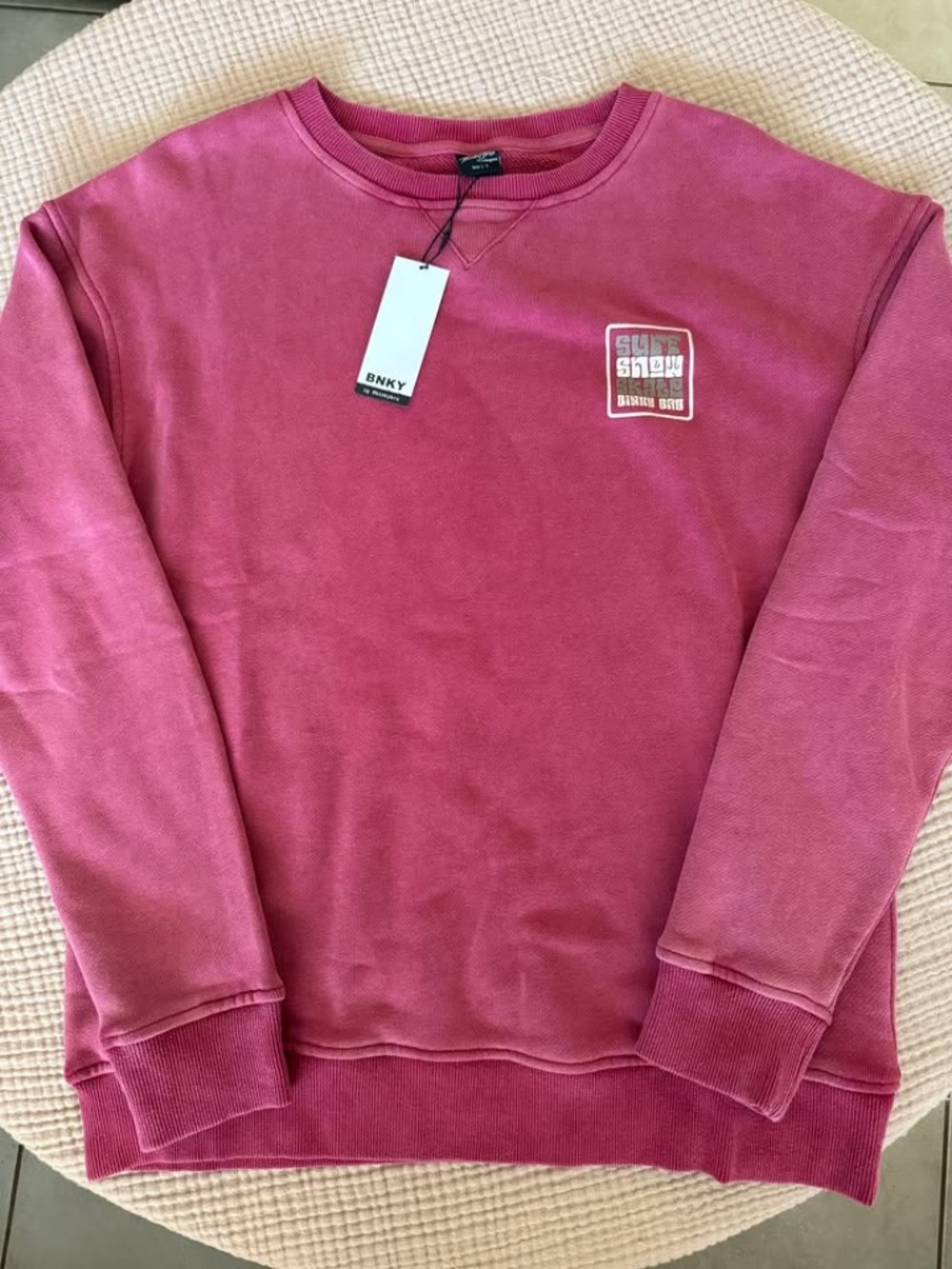 Small NWT Men's Binky Bro Graphic Crewneck Sweatshirt